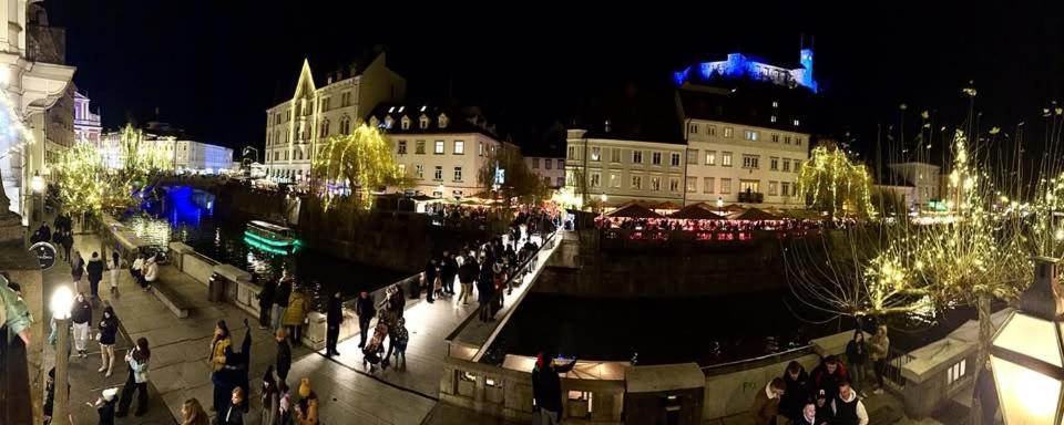3 Bridges App Leilighet Ljubljana Eksteriør bilde